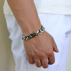 12mm Cuban Link Bracelet - Lencia & Morgan