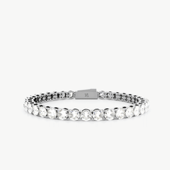 5mm Moissanite Tennis Bracelet (Round-Cut)