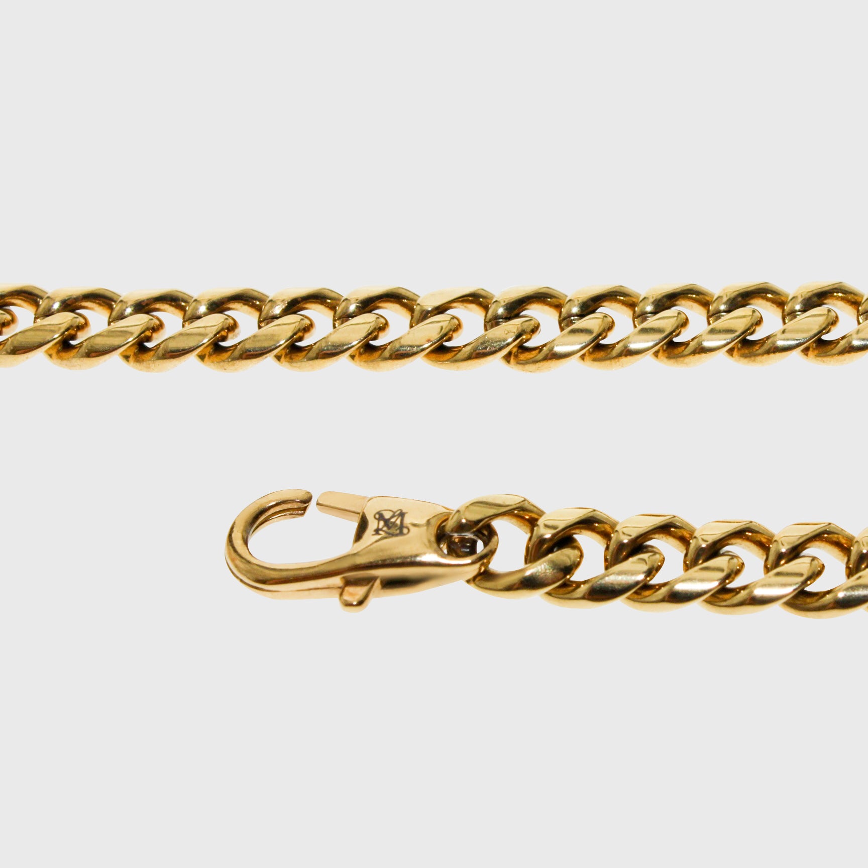 6mm Cuban Link Bracelet (Yellow Gold) - Lencia & Morgan