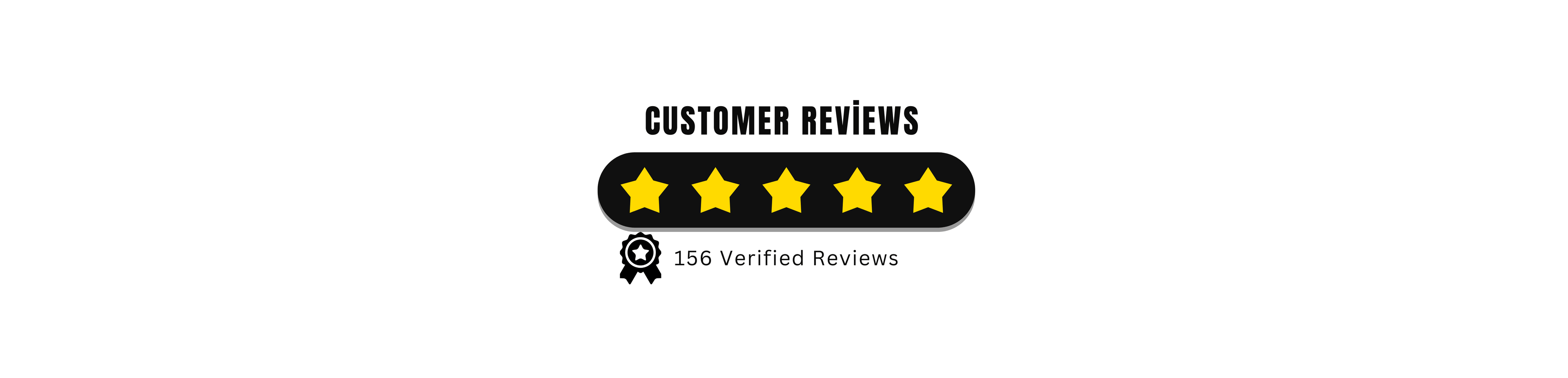 Customer Reviews 156 Verified Reviews
