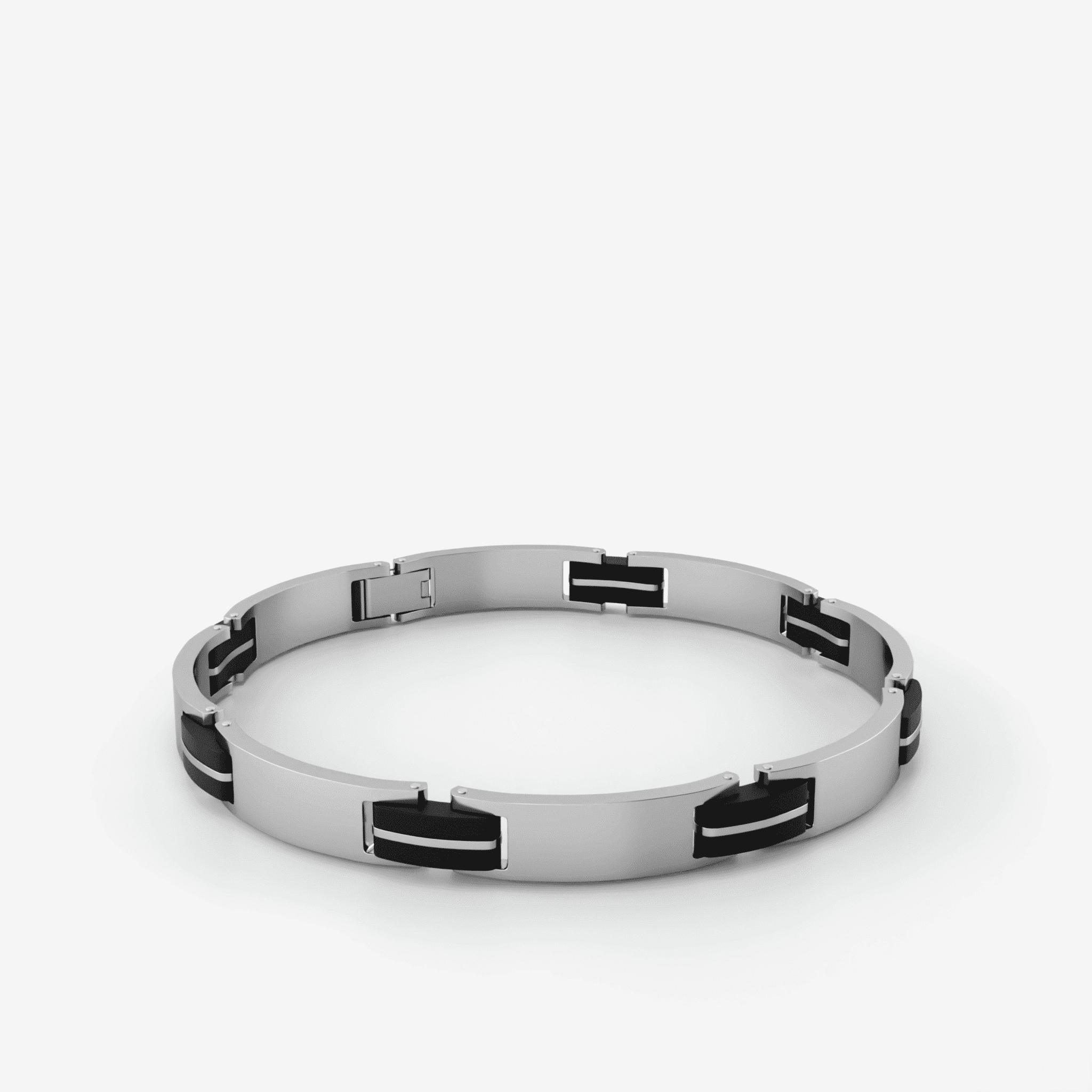 This is a product image, studio shot of our L&M classic designer bracelet