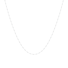 1mm Sterling Silver Twisted Link Rope Chain - Lencia & Morgan