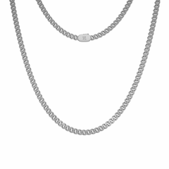 6mm Cuban Link Chain Necklace - Lencia & Morgan